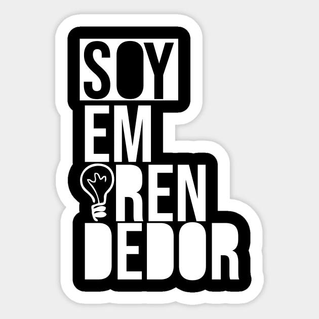 Soy emprendedor  I am an entrepreneur Sticker by josebrito2017